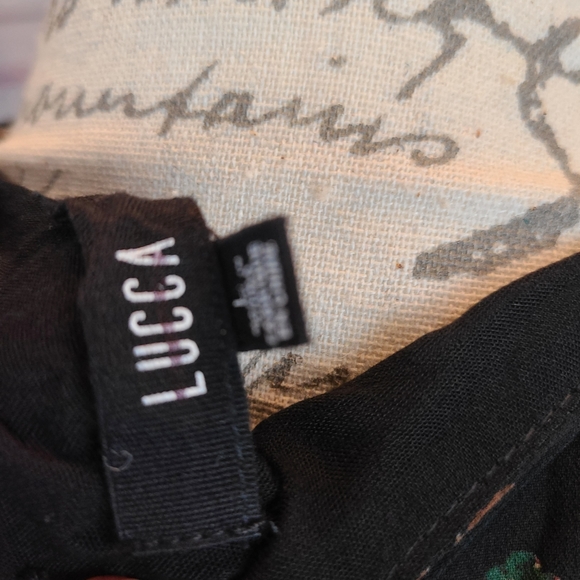 LUCCA Long Sleeve Ruffle Romper -L - Picture 4 of 4